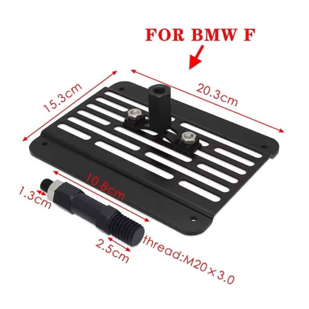 FRONT TOW HOOK LICENSE PLATE MOUNT RELOCATOR BMW - BRAND NEW IN BOX